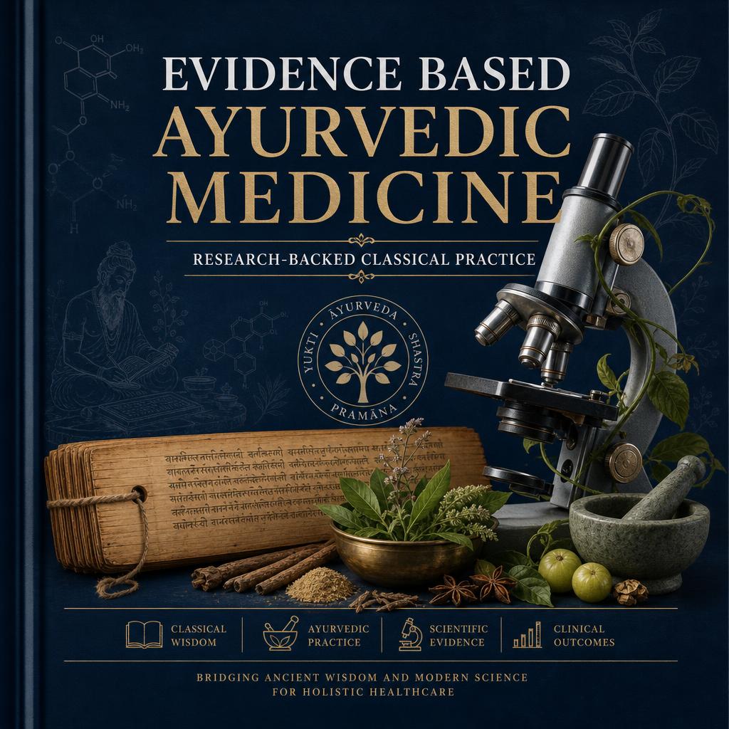 Evidence Based Ayurvedic Medicine eBook cover